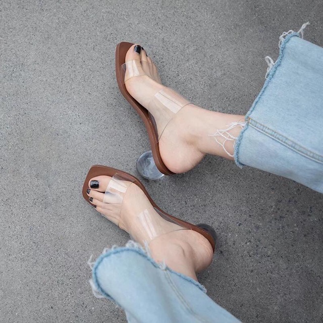 Guốc Quai trong Gót tròn COLEE🎈🎈🎈