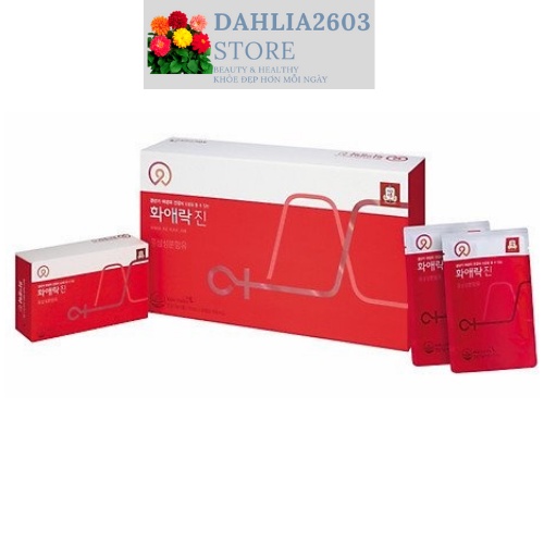 Nước Hồng Sâm Hàn Quốc Cho Phụ Nữ Trong Thời Kỳ Mãn Kinh Hwa Ae rak Jin (70ml*30 gói)