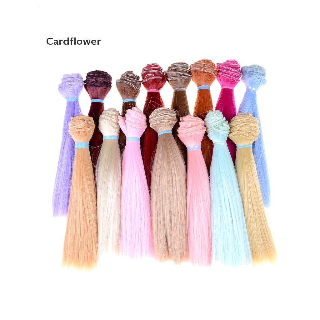 1 Bộ Tóc Giả Dài 15cm Cho Búp Bê 1 / 3 / 1 / 4