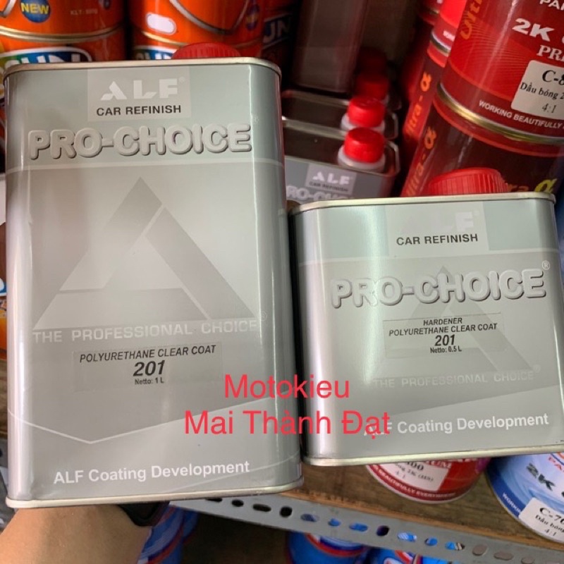 Bóng 2K 2:1 Pro-Choice( Sơn oto xe máy ) 1 bộ 1,5kg luôn cứng