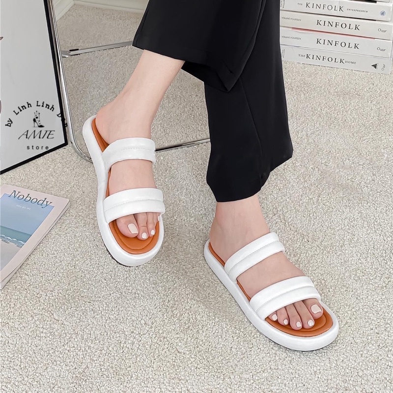 Dép Hai Quai Ngang Trơn