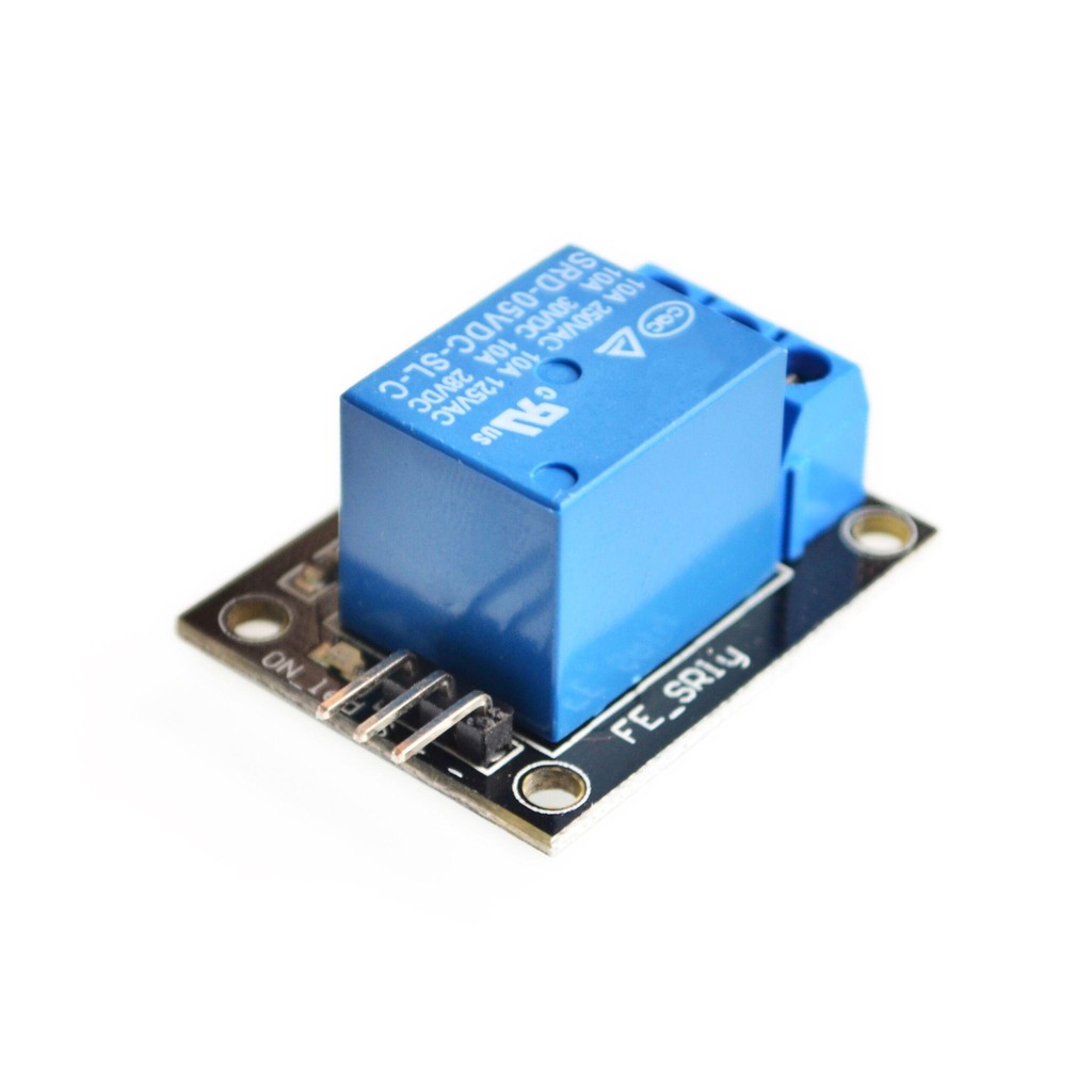 Mô Đun Rơ Le 1 Kênh 5v Ky-019 Cho Arduino, kết hợp mạch cảm biến ánh sáng tự động bật tắt đèn