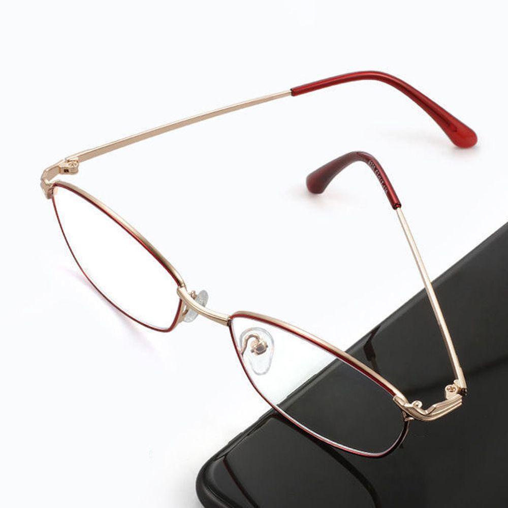 Kính Chống Mệt Mỏi Gọng Kim Loại Thiết Kế Độc Đáo Thời Trang Cho Nữ MXMUSTY
