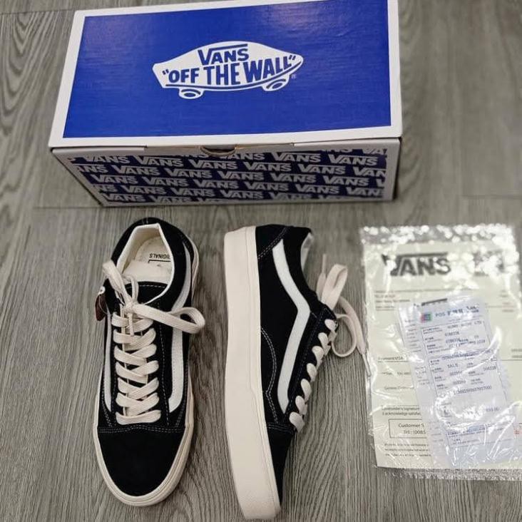 [Hàng 11] Giày 𝐕𝐀𝐍𝐒 Vault Style Old Skool đen thấp - NT Store Sneaker