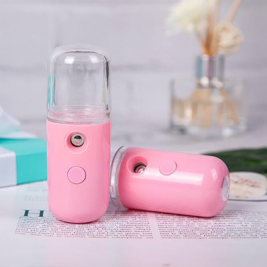 Máy Phun Sương Cấp Ẩm Xịt Khoáng Mini Cầm Tay Tích Điện Xông Mặt Dưỡng Ẩm Cho Da 30ml Nhỏ Gọn Cao Cấp