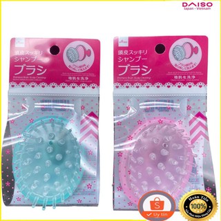 ( DAISO JAPAN) Bàn chải gội đầu - Làm sạch da đầu