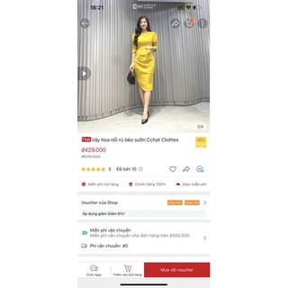 váy Cchat nguyên tag size M