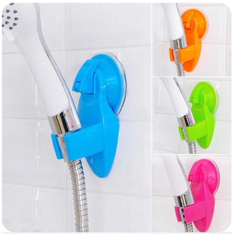 Móc hút chân không treo vòi hoa sen, móc hít siêu chắc treo vòi sen nhà tắm, chất liệu nhựa bền nhẹ, màu sắc tươi sáng