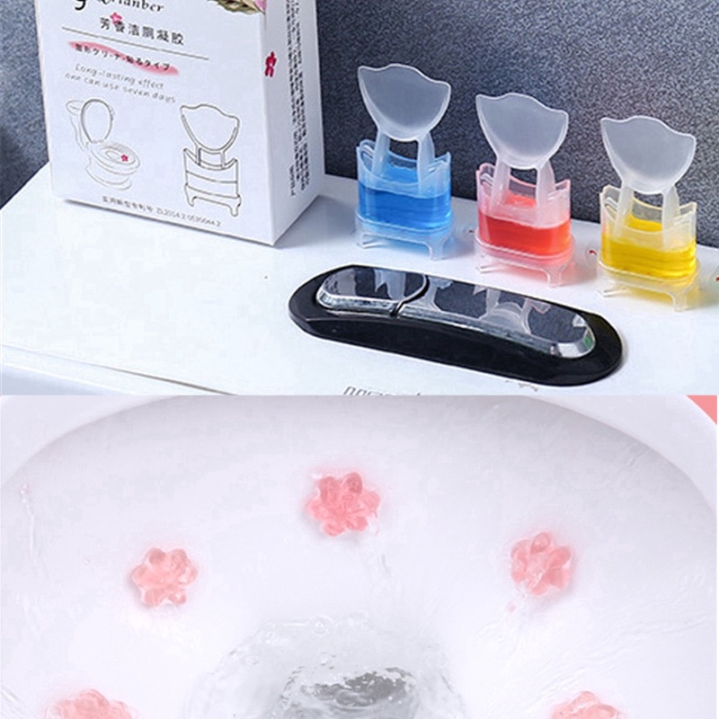 Gel Hoa Khử Mùi Chống Mùi Hôi Cho Nhà Vệ Sinh