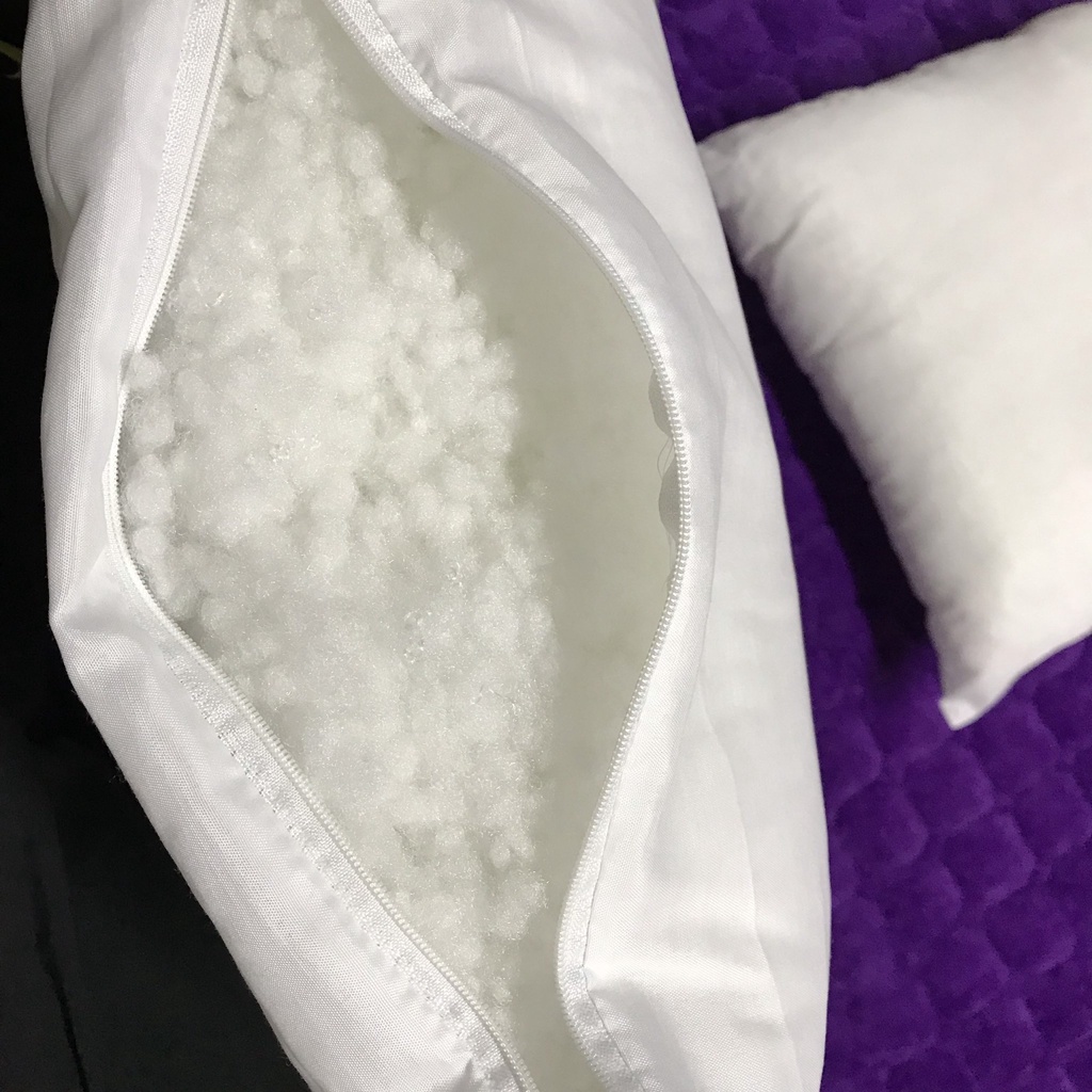 Ruột gối ôm, gối nằm,vuông chất liệu polyester cao cấp chính hãng KD BEDDING 3 kích thước 45x45 45x65 35x1m