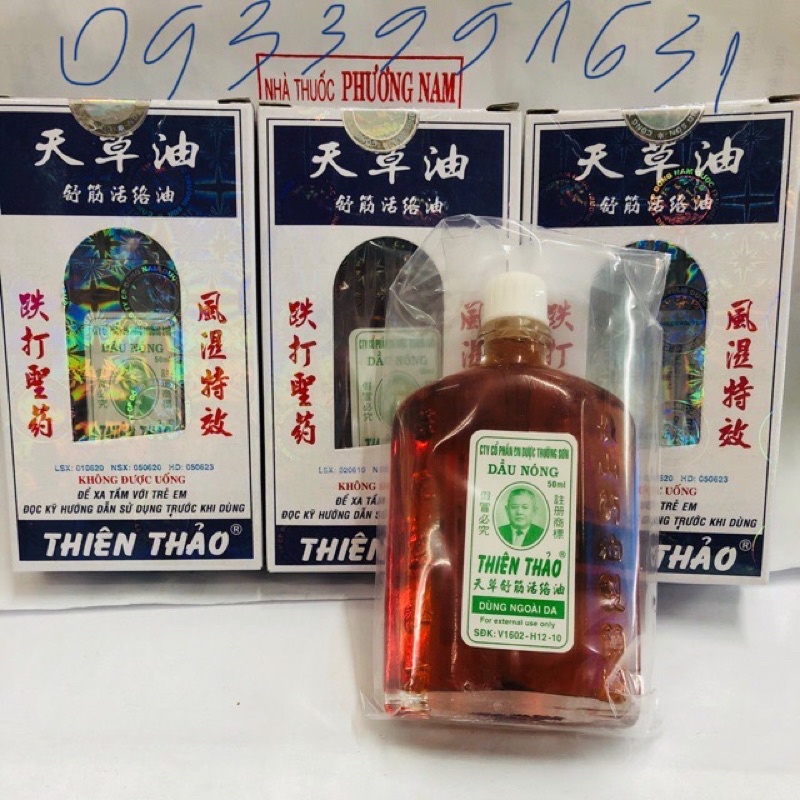 Dầu nóng THIÊN THẢO chai 50ml