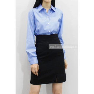 Chân Váy Bút Chì Xẻ Phong Cách Công Sở