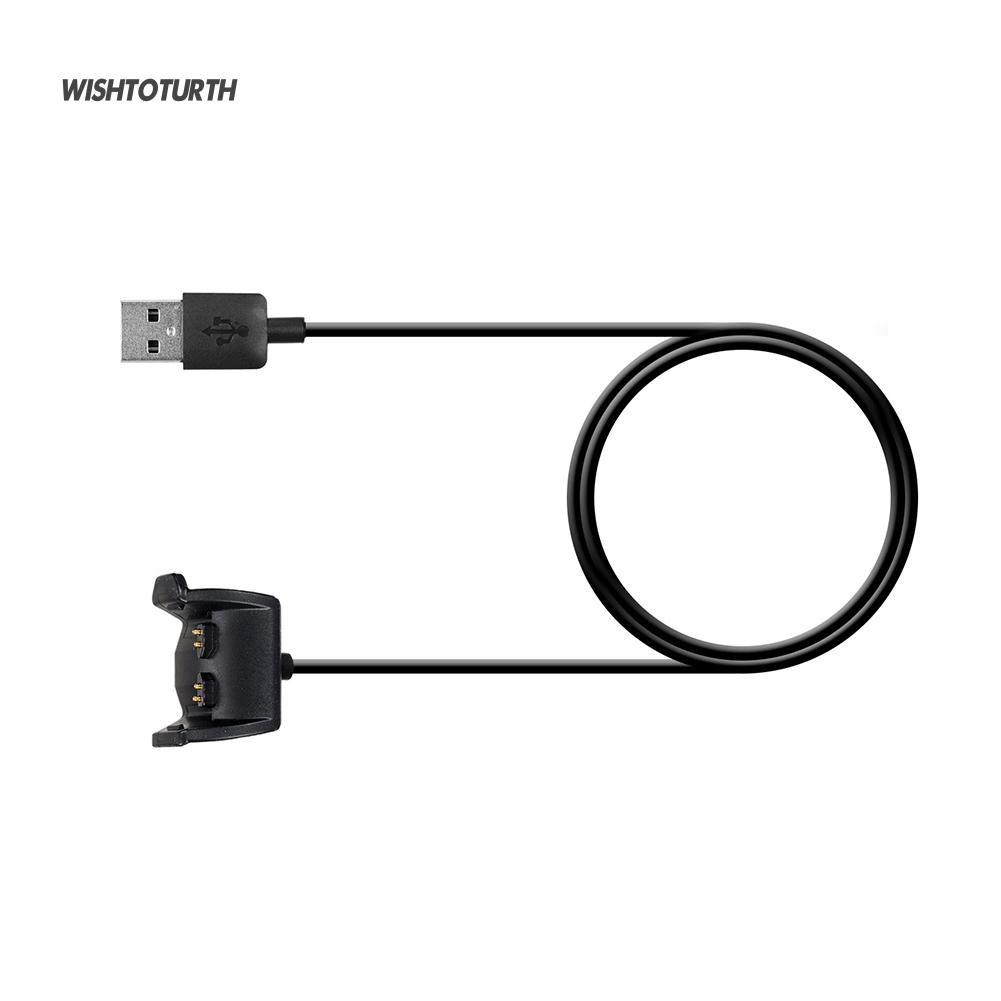 ☼Đế Sạc Nhanh 1M Cổng USB Cho Garmin Vivosmart HR HR + Approach X40