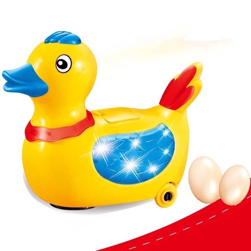ĐỒ CHƠI GÀ ĐỂ TRỨNG CÓ NHẠC ĐÈN VUI NHỘN CHO BÉ