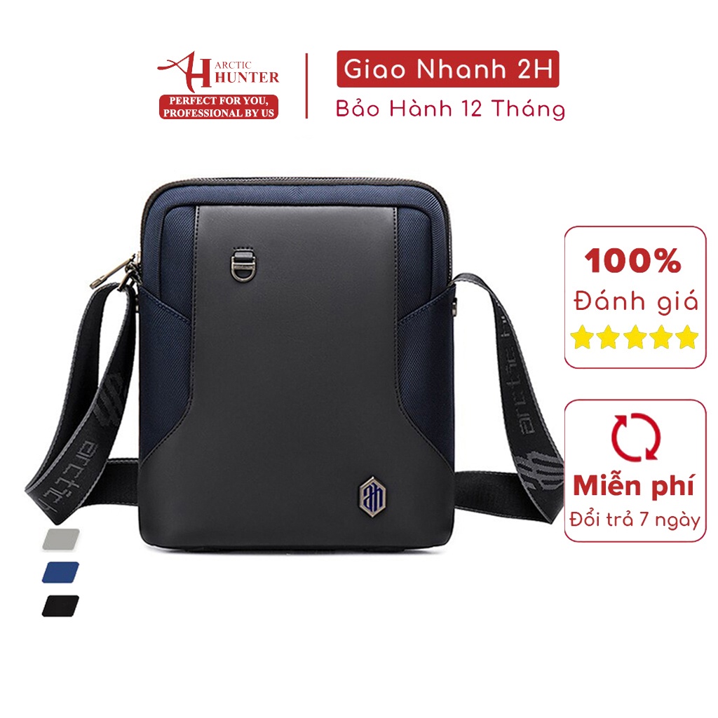 [Mã BMLTA50 giảm 10% đơn 99K] Túi đeo chéo, đeo hông Arctic Hunter chất liệu Oxford chống thấm nước - K00096