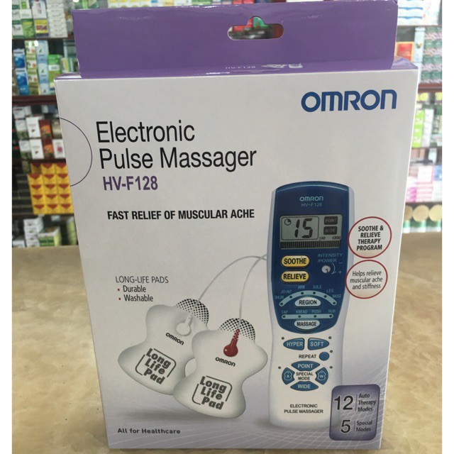 Máy massage xung điện trị liệu Omron HV-F128