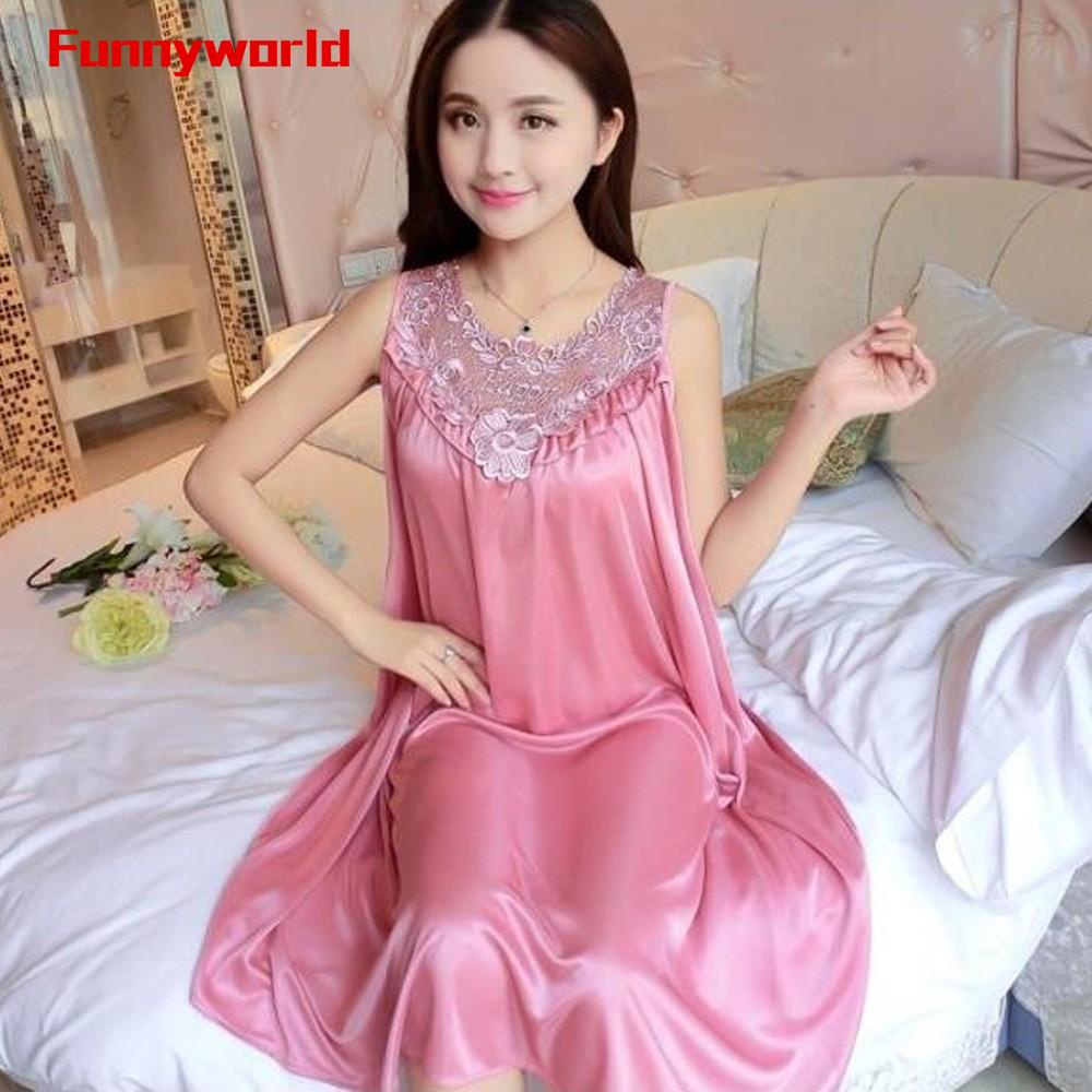 Đầm ngủ lụa 100% mới | BigBuy360 - bigbuy360.vn