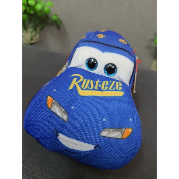 Gấu bông xe Mc queen xanh