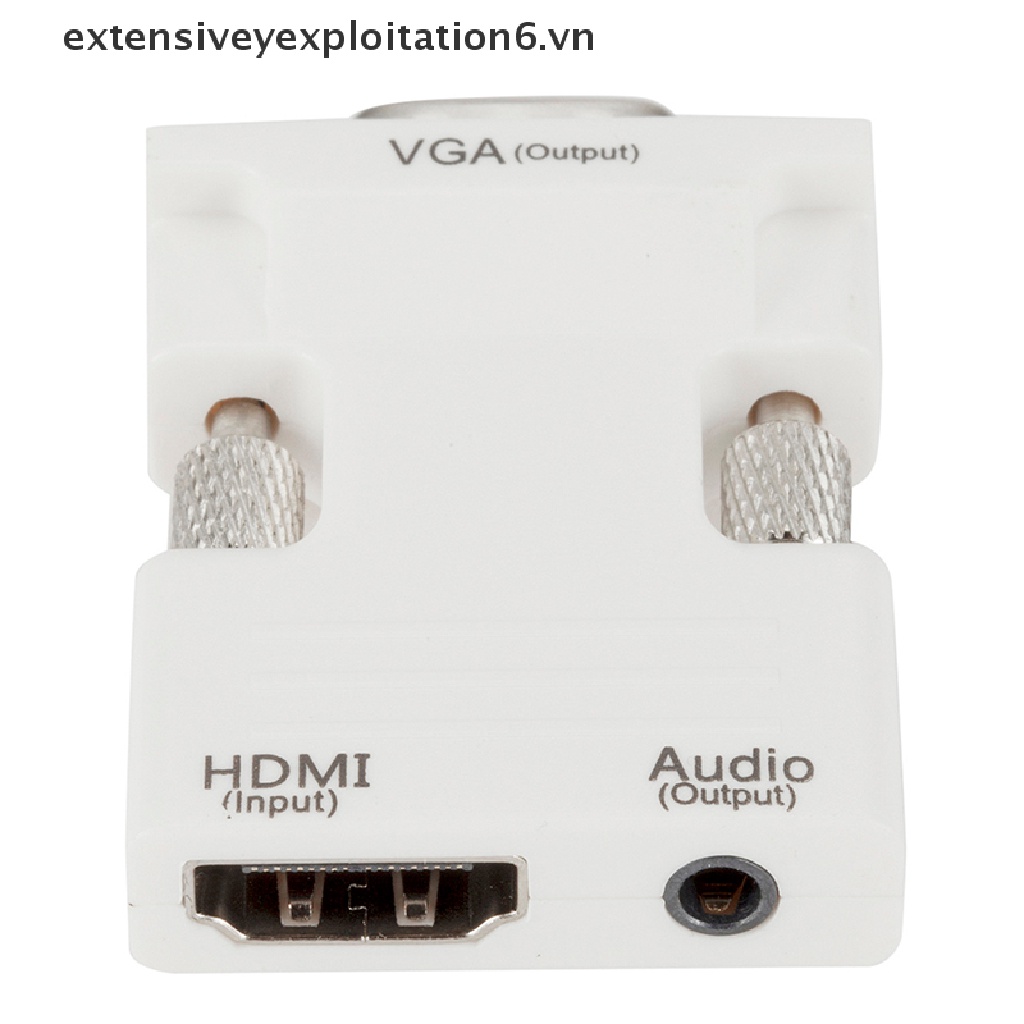Đầu Chuyển Đổi HDMI Cái Sang VGA Đực 1080P E6VN / E6VN