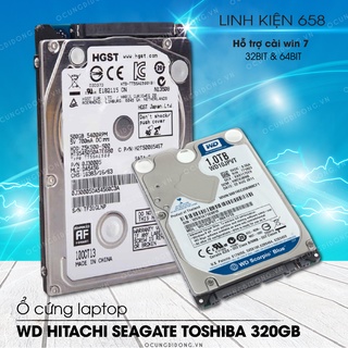 Ổ Cứng Laptop HP Nhiều dung lượng / SATA / 2.5 inch - Bảo hành 12 tháng 1 đổi 1
