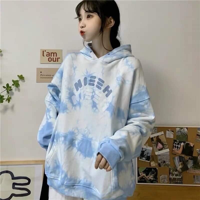 Áo nỉ mũ loang phản quang KA6