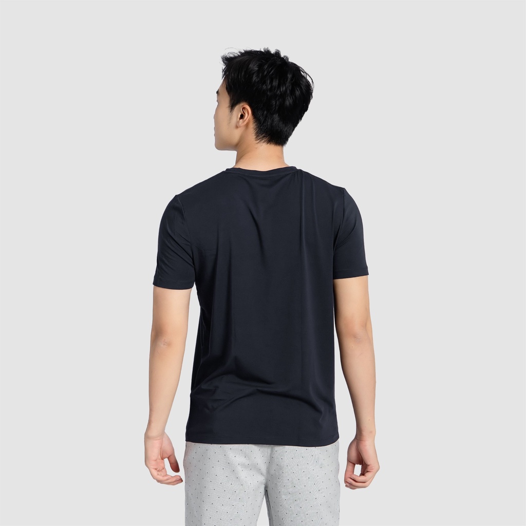 Áo thun nam cổ tròn basic CIZA vải cotton dày dặn, co giãn, tay ngắn, trẻ trung size S M L XL 4 màu ATNB01