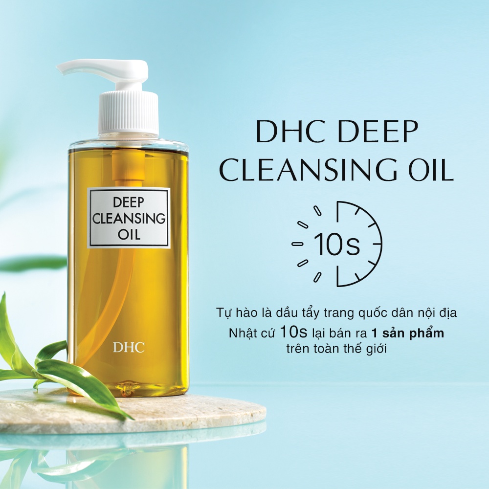 Dầu tẩy trang Olive DHC Deep Cleansing Oil làm sạch sâu, giữ ẩm cho da (M) 120ml