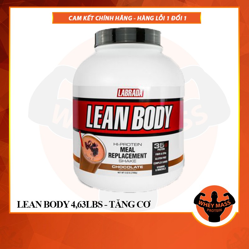 Sữa Dinh Dưỡng Nuôi Cơ Bắp Ban Đêm Labrada Lean Body 4.63lbs (2.1kg) - Chính hãng