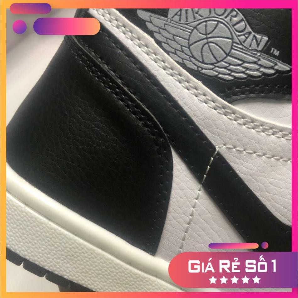 Giày thể thao sneaker Air Jordan panda, JD1 đen trắng cao cổ cao cấp full box nam nữ | BigBuy360 - bigbuy360.vn