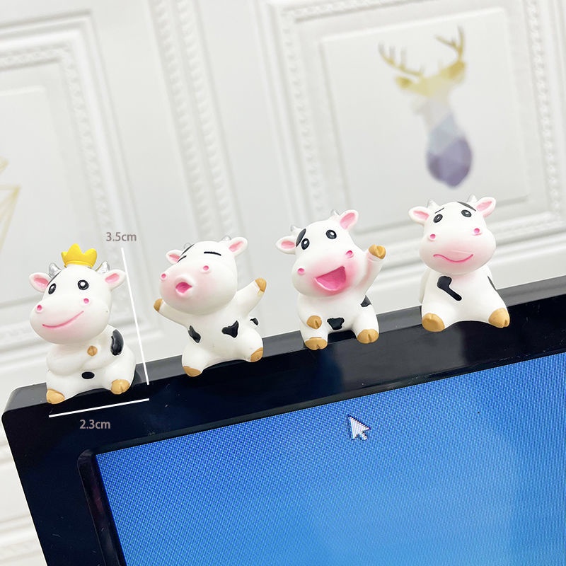 INS Búp Bê Trang Trí Màn Hình laptop/Điện Thoại Để Bàn Hình Trái Tim Cô Gái Dễ Thương