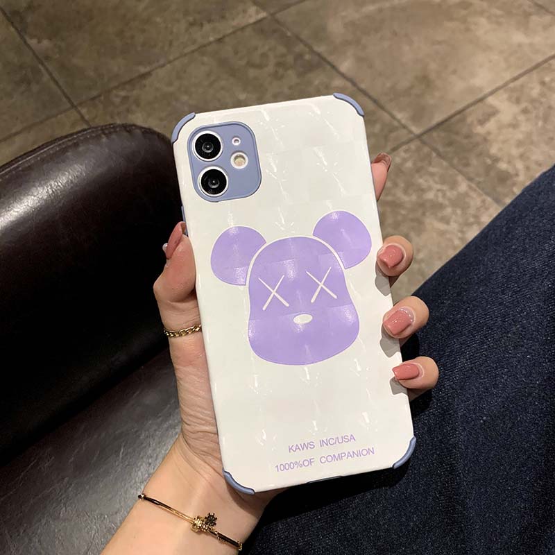 Ốp Điện Thoại TPU Silicon Mềm Chống Bụi Chống Sốc Hình Gấu Cho Iphone11 12 Pro Max 6 6s 7 8 Plus X Xs Xr Xsmax | BigBuy360 - bigbuy360.vn