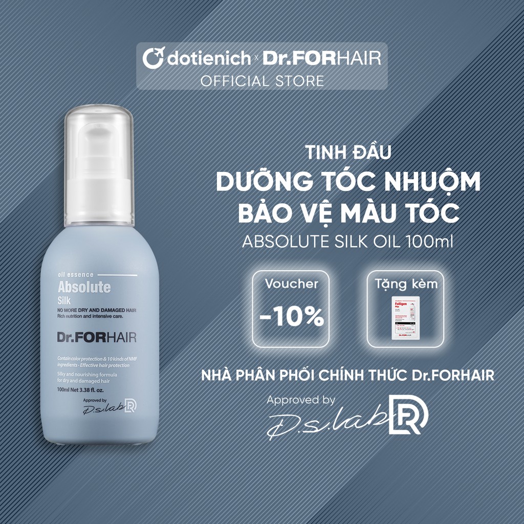Serum dưỡng tóc phục hồi hư tổn Dr.ForHair/Dr For Hair Absolute Silk Oil Essence 100ml