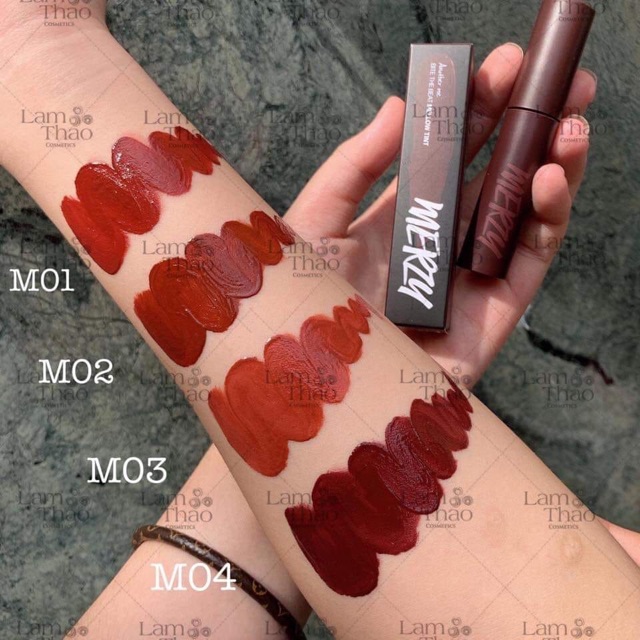 Son Kem Lì Merzy Bite The Beat Mellow Tint Mẫu Mới 2019 | Thế Giới Skin Care