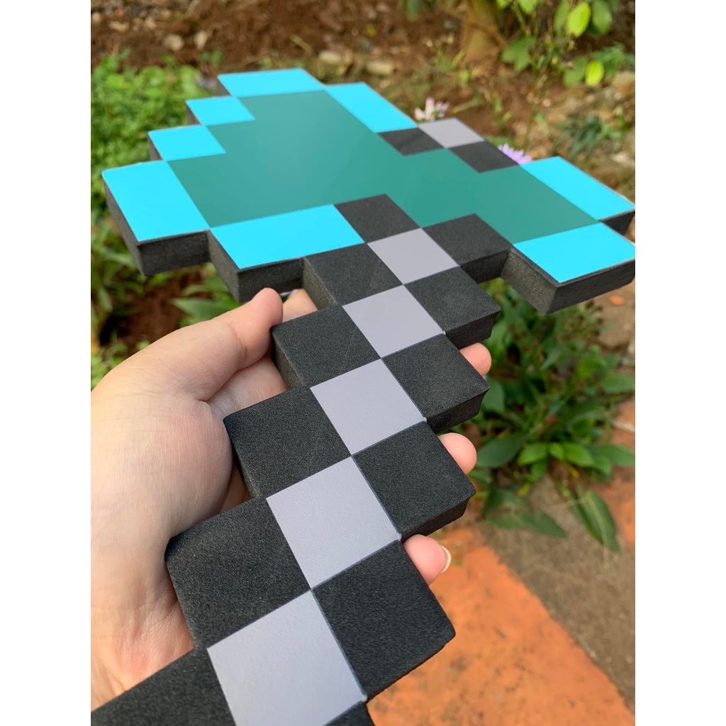Công cụ Xốp EVA mềm minecraft kim cương - Baystore