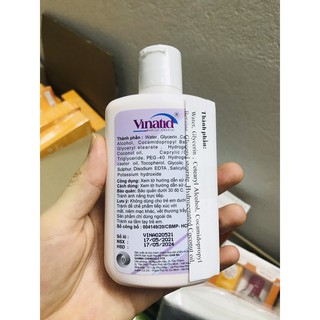 Sữa tắm và rửa mặt Vinatid