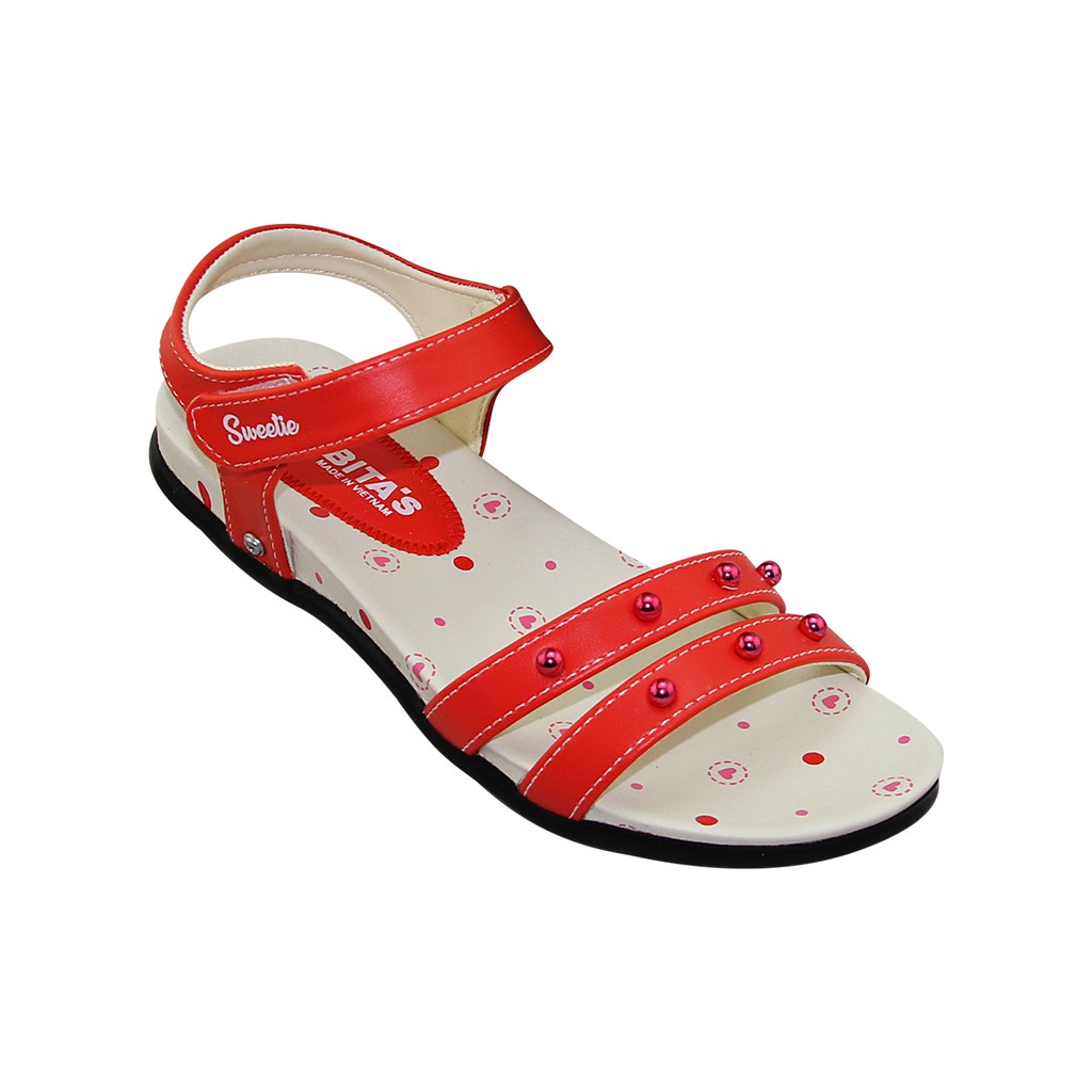 Sandal bé gái Bita's SOB.230 (Đỏ + Hồng phấn + Hồng sen)