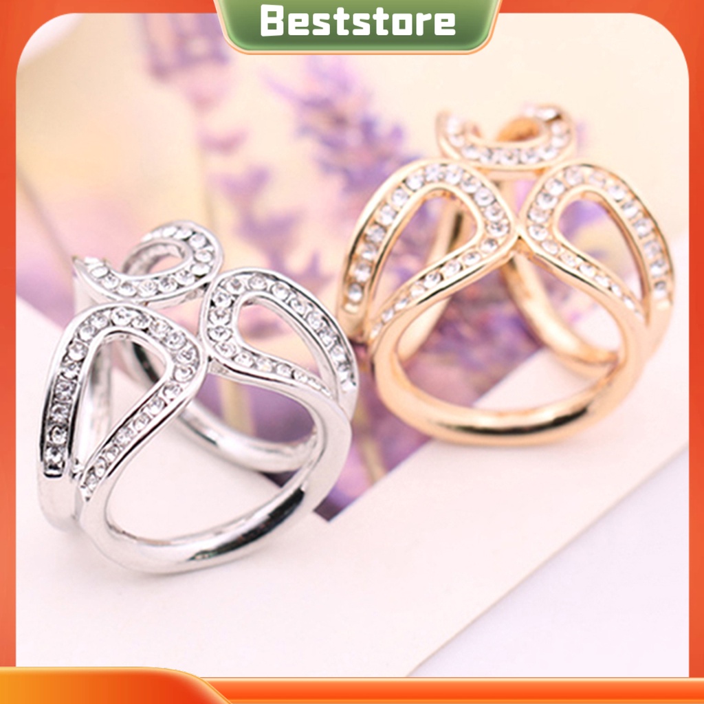 Kẹp cài khăn choàng đính đá thời trang