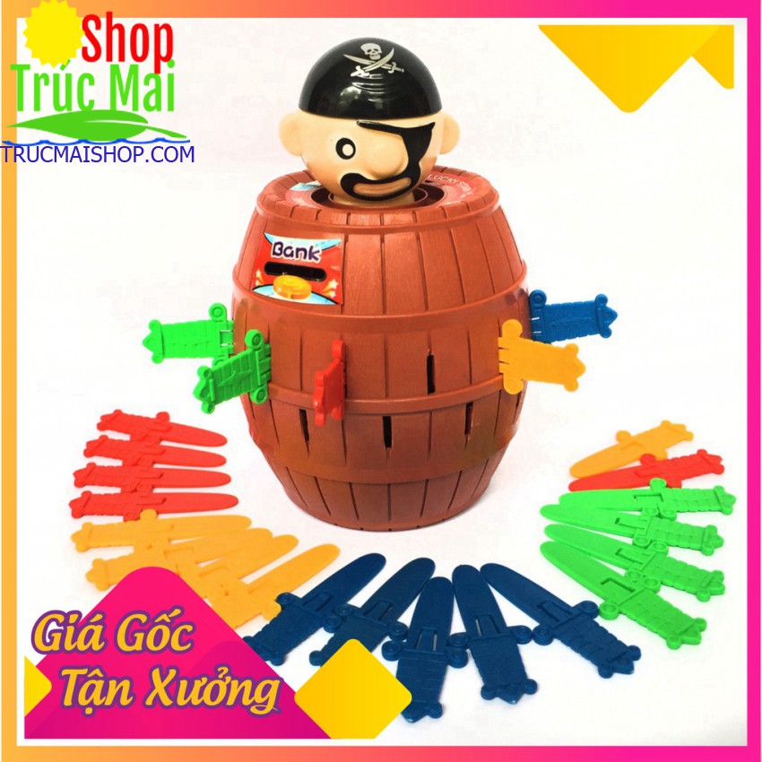 Đâm hải tặc size lớn 20cm chất liệu dày, không lo bể vỡ