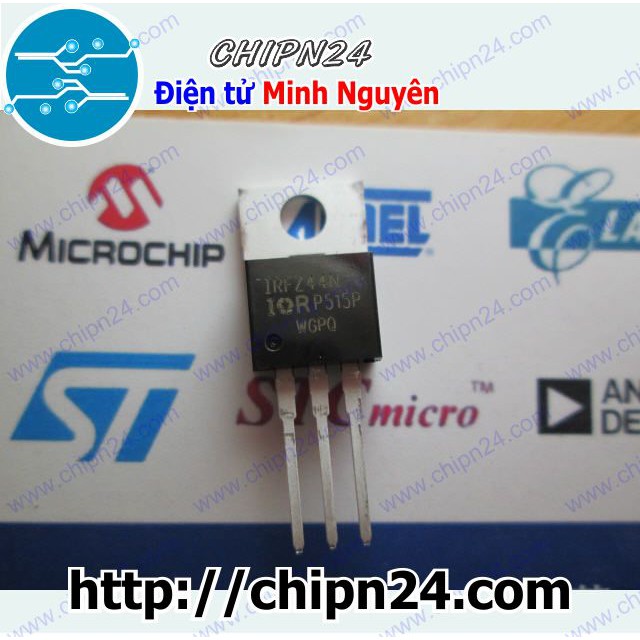 [2 CON] Mosfet IRFZ44 TO-220 41A 55V Kênh N (FZ44 Z44)