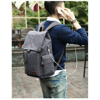 Balo laptop thời trang vải canvas cao cấp – MOYYI B6 – 0083