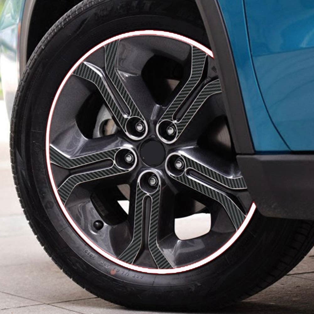 (215/55 R17) Phù hợp cho suzuki vitara 2015 2016 2017 dán vinyl bánh xe bằng sợi carbon