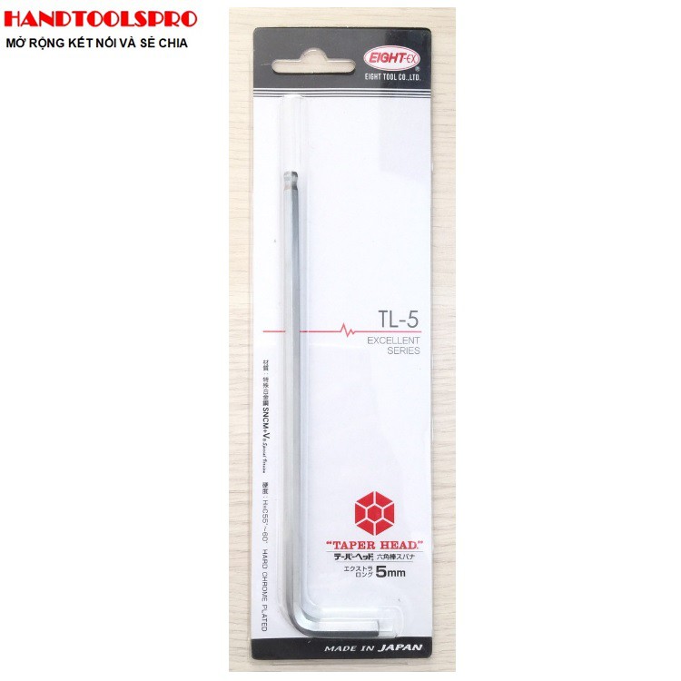 5mm Lục giác bi NHẬT BẢN TL-5 EIGHT