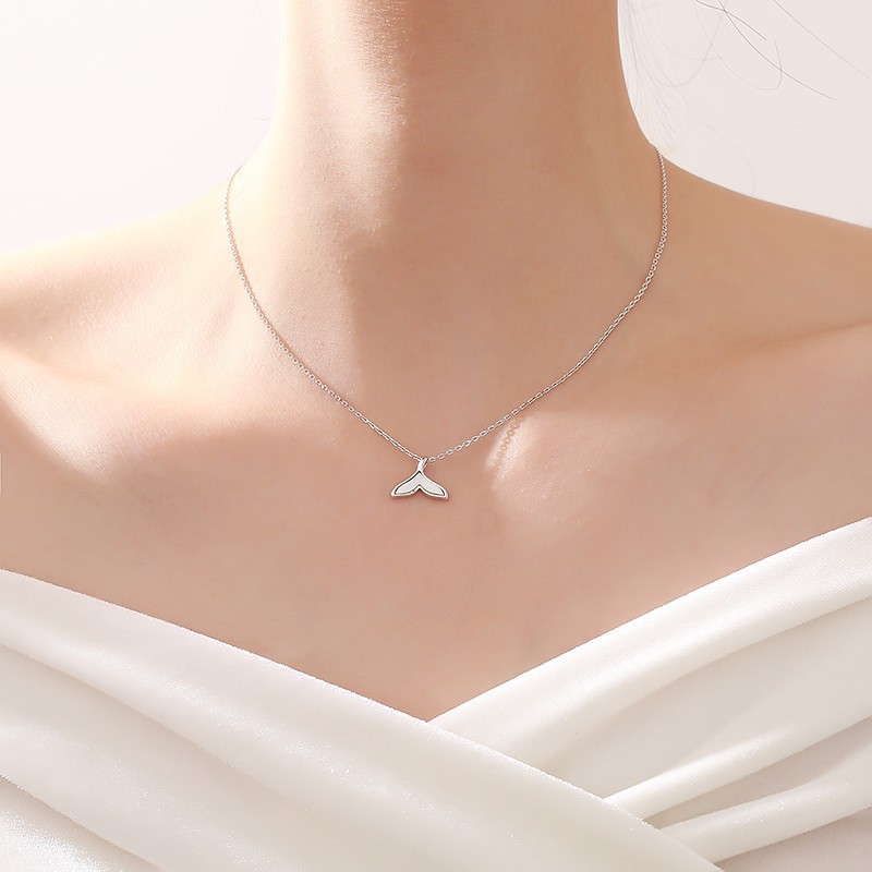 Dây Chuyền Mặt Hình Đuôi Cá Độc Đáo Cho Nữ ANTA Jewlery -ATJ3559