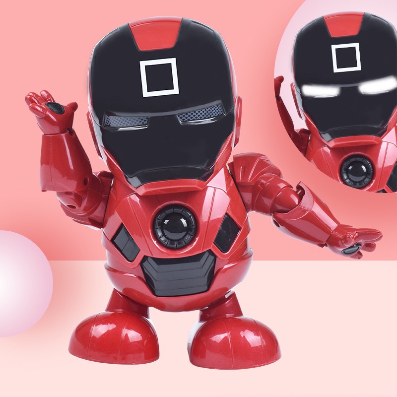 Đồ chơi robot nhảy múa hình chú bò sử dụng pin vui nhộn đáng yêu dành cho bé