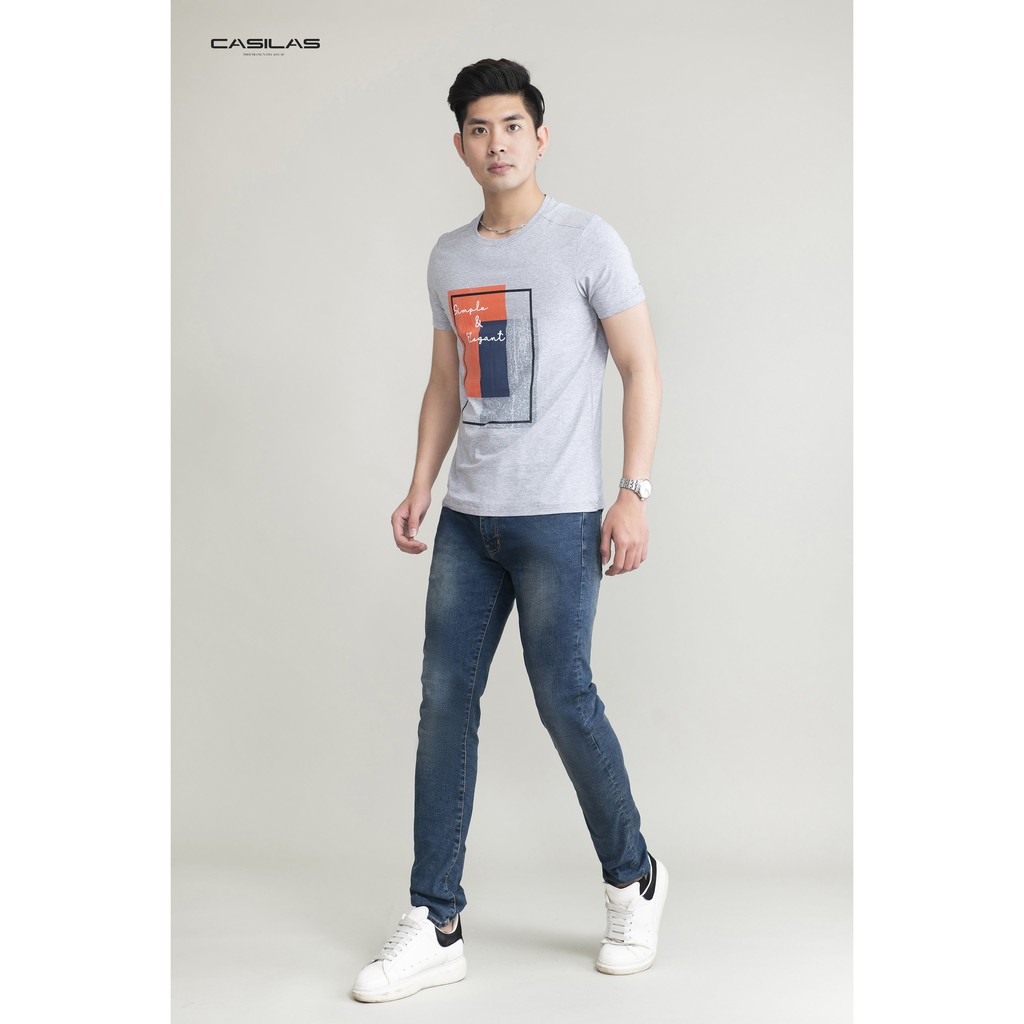 Áo Thun Nam Cổ Tròn, Áo Phông Nam Tay Ngắn Vải Cotton Mền Mịn, Bền Đẹp, Thoáng Mát - T2009 | BigBuy360 - bigbuy360.vn