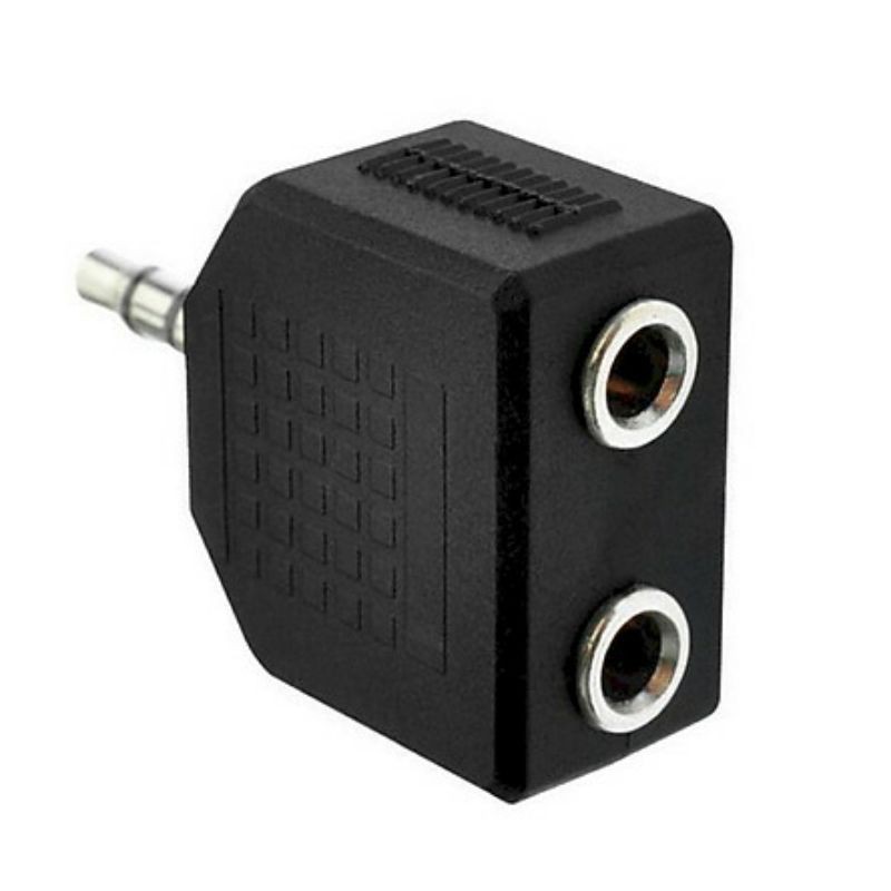 Jack chuyển 2 đầu 3.5mm