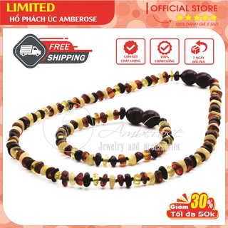 Bộ vòng amber úc cho bé 0 - 10 tuổi sabm4mhd