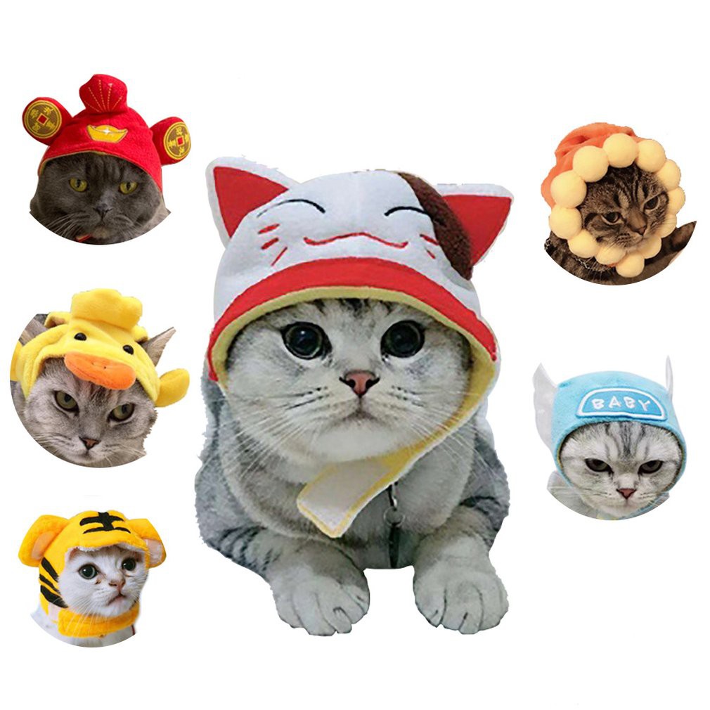 Mũ hình quả chuối dễ thương cho thú cưng