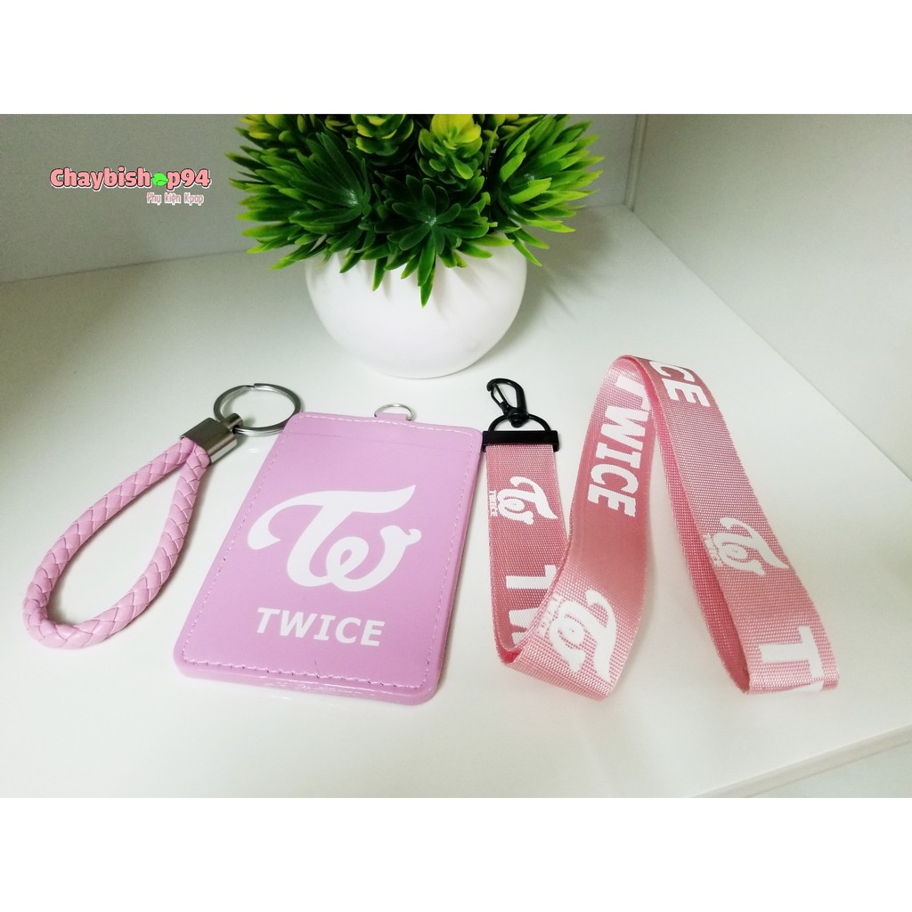 Combo túi thẻ + nametag BTS, BT21, GOT7, WANNAONE, TWICE, EXO, BLACKPINK