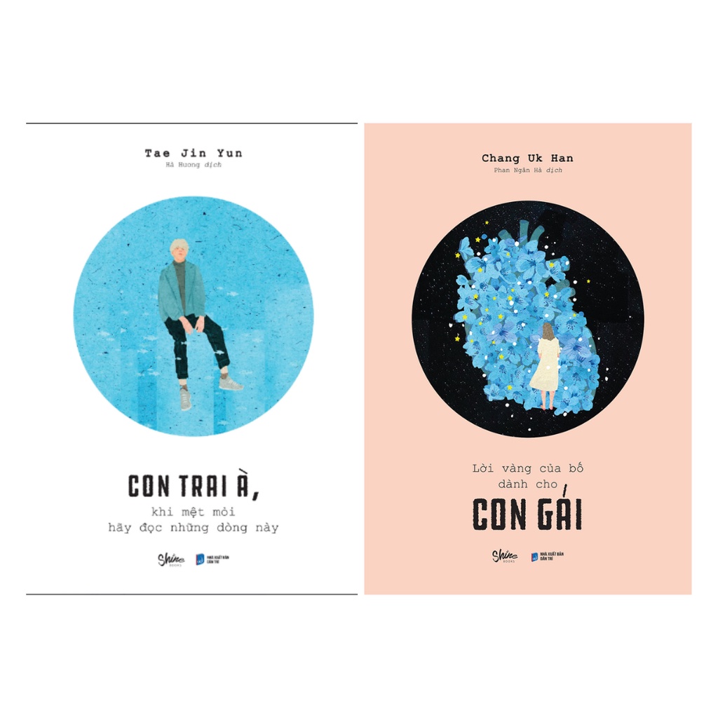 Sách - Combo 2Cuốn: Con Trai À, Khi Mệt Mỏi Hãy Đọc Những Dòng Này + Lời Vàng Của Bố Dành Cho Con Gái